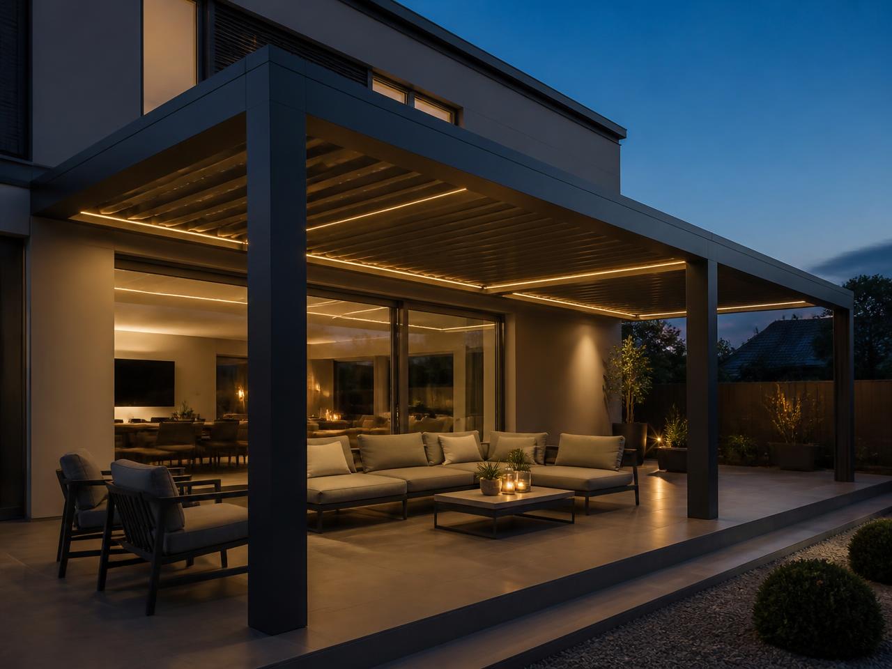 Naše pergola Infinity Lite