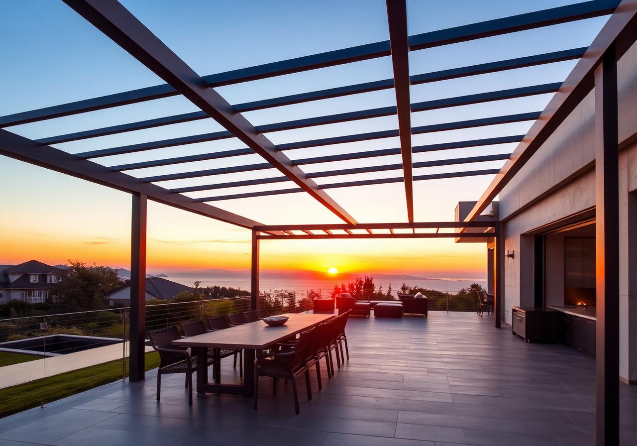 Climatrix pergola — Brno-venkov